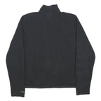 THE NORTH FACE Womens Black Fleece Pullover Plain Crew Neck Tight Knit S Outdoor