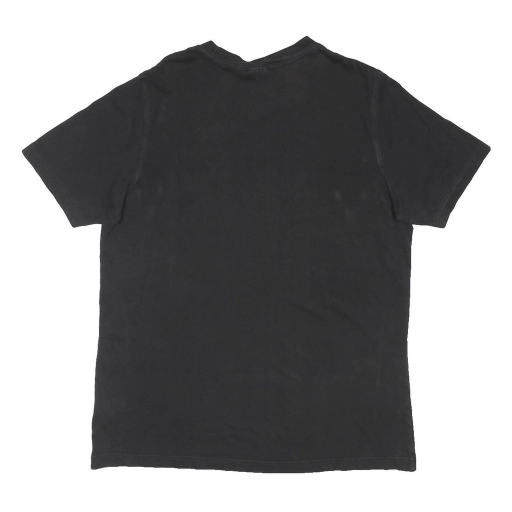 ADIDAS ORIGINALS Mens Black Logo Graphic T-Shirt M Short Sleeve Crew Neck Casual