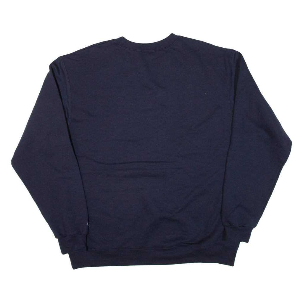 CHAMPION University Of Illinois Grandma Womens Sweatshirt Blue USA L