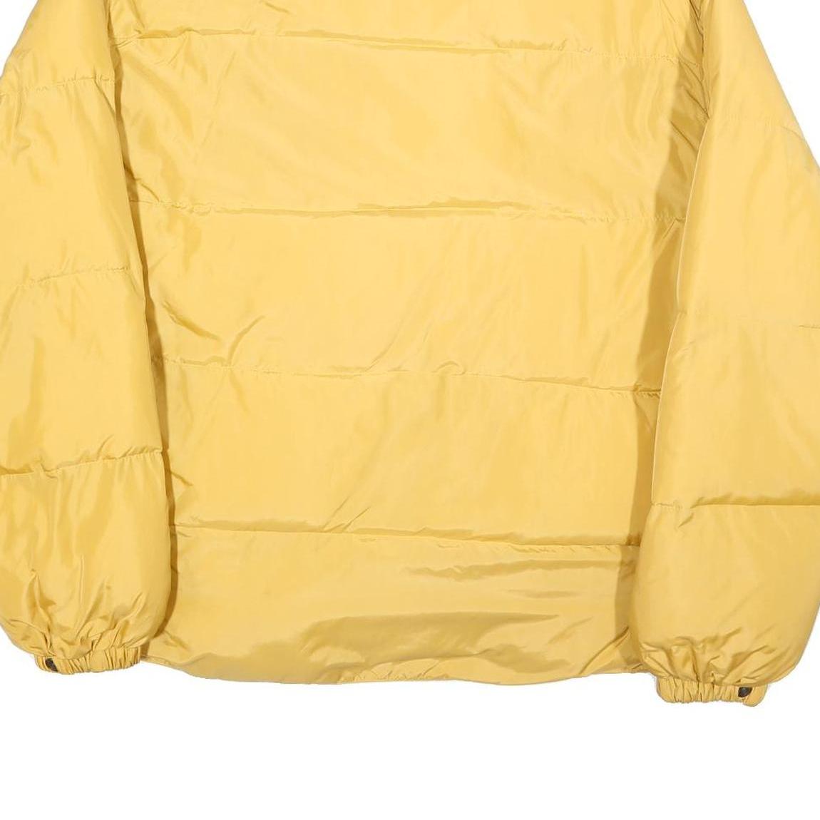 BIG STAR Mens Yellow Classic Zip Polyester Blend Puffer Jacket XL