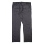 GUESS Mens Trousers Grey Regular Straight W38 L32