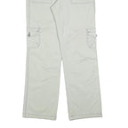 GLORIA VANDERBLIT Womens Cotton Blend Relaxed Casual Cargo Trousers W32 L32