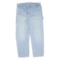 CARHARTT Womens Jeans Light Blue Relaxed Straight Denim W32 L28 Casual Workwear