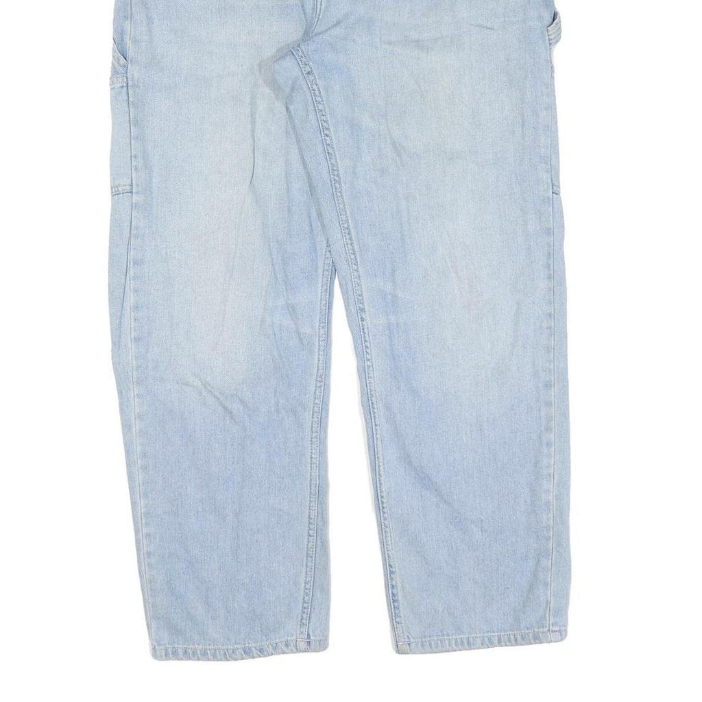 CARHARTT Womens Jeans Light Blue Relaxed Straight Denim W32 L28 Casual Workwear