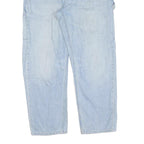 CARHARTT Womens Jeans Light Blue Relaxed Straight Denim W32 L28 Casual Workwear