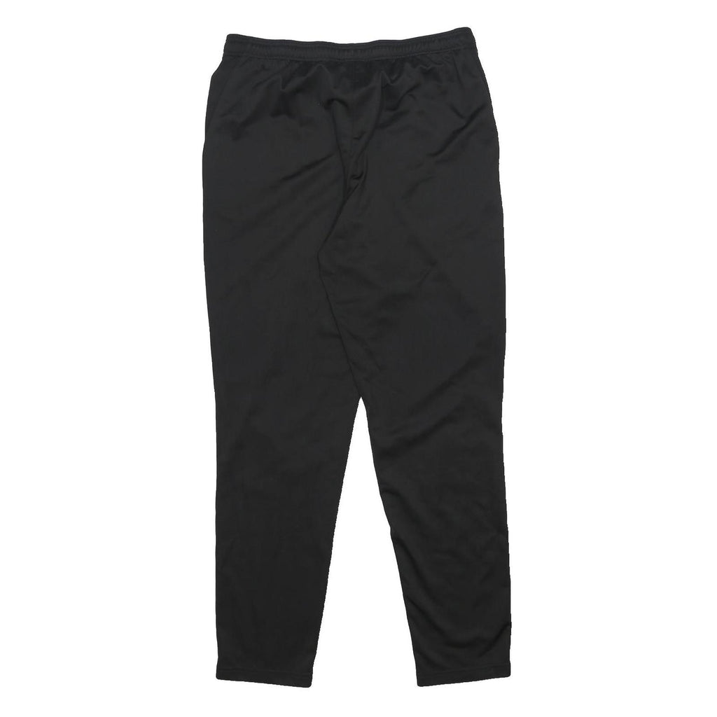 PUMA Mens Joggers Black XL W32 L32 Slim Tapered Sports Logo Comfort Fit