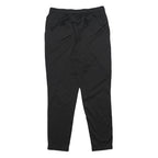 PUMA Mens Joggers Black XL W32 L32 Slim Tapered Sports Logo Comfort Fit