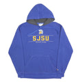 CHAMPION Mens Blue SJSU Spartans Pullover Hoodie M Cotton Blend Casual