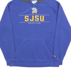 CHAMPION Mens Blue SJSU Spartans Pullover Hoodie M Cotton Blend Casual
