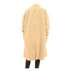 PIATTELLI BY RKZ Mens Beige Cotton Blend Button Jacket XL Classic Plain Casual