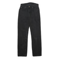 LEE Womens Black Classic Straight Denim Jeans Cotton Zip W29 L32