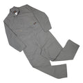 DICKIES Mens Grey Cotton Blend Dungarees Relaxed Woven XL W42 L30 Workwear