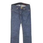 PHARD Womens Jeans Blue Slim Skinny Denim Medium W28 L32 Slim Fit Zip Pocket
