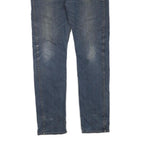 LEVI'S Mens Regular Fit Blue Denim Jeans W33 L34 Vintage Style Casual Zip