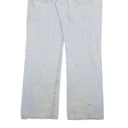 TRUE RELIGION Mens Jeans Blue Regular Straight Denim Light W36 L33 Zip Cotton