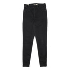 LEVI'S Mile High Big E Womens Jeans Black Slim Skinny Denim W30 L30 Stylish