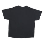 MAJESTIC Mens Black White Sox Baseball Graphic T-Shirt 2XL Short Sleeve Crew