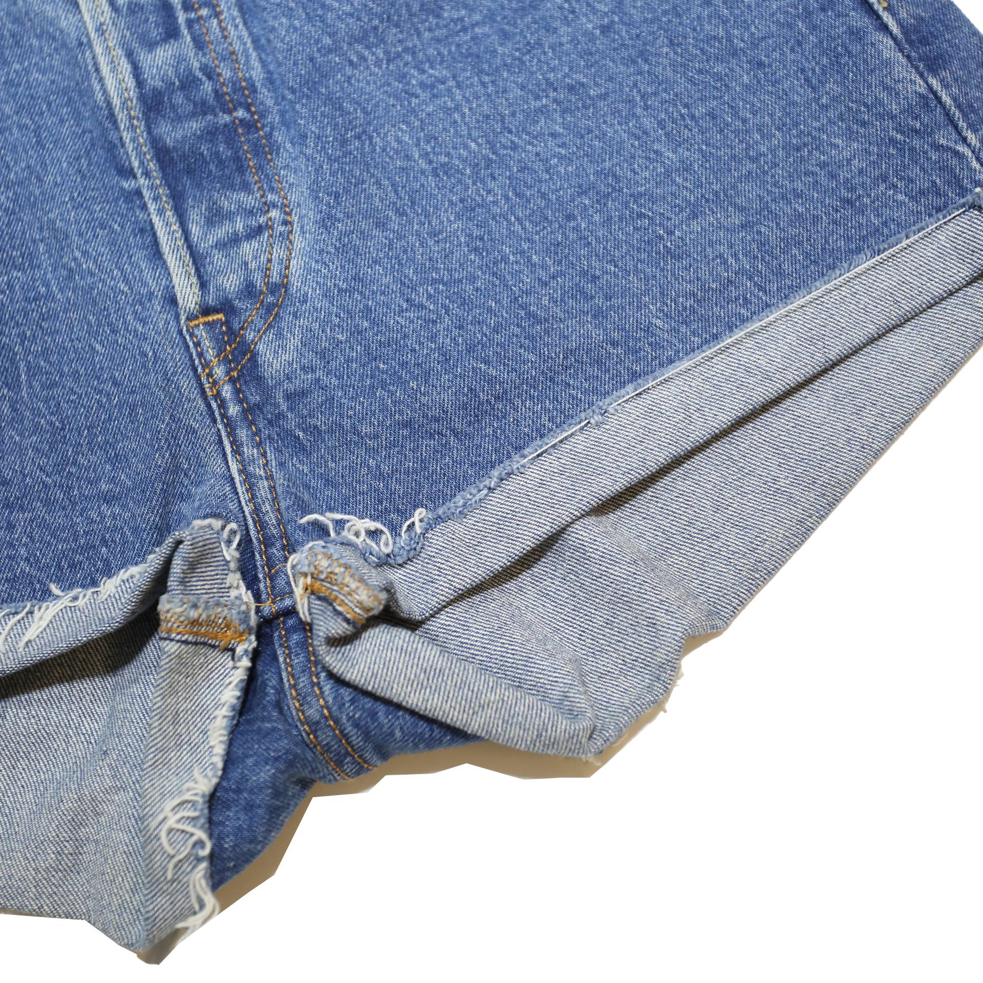 LEVI'S Womens Denim Blue Cut-Off Shorts S W26 Classic Summer Casual