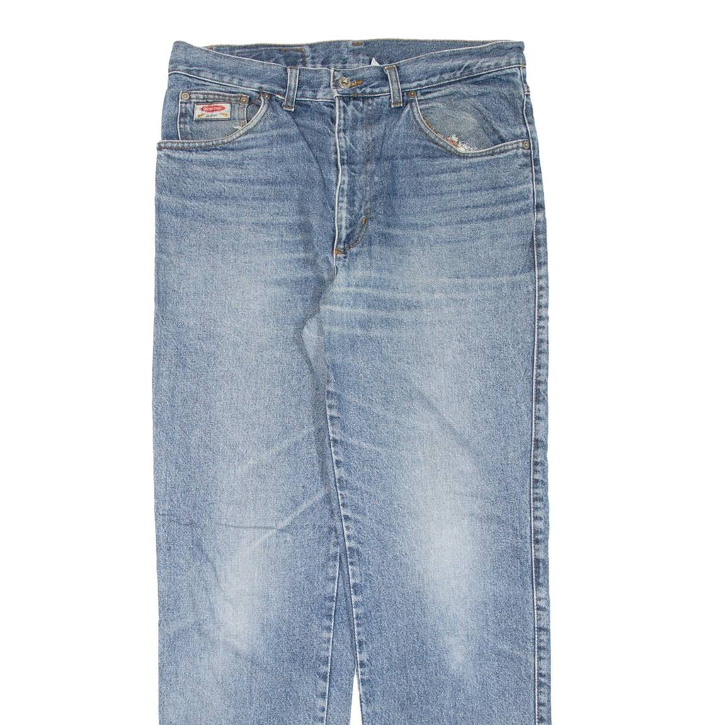 GENERAL COMPANY Mens Jeans Blue Regular Straight W34 L32