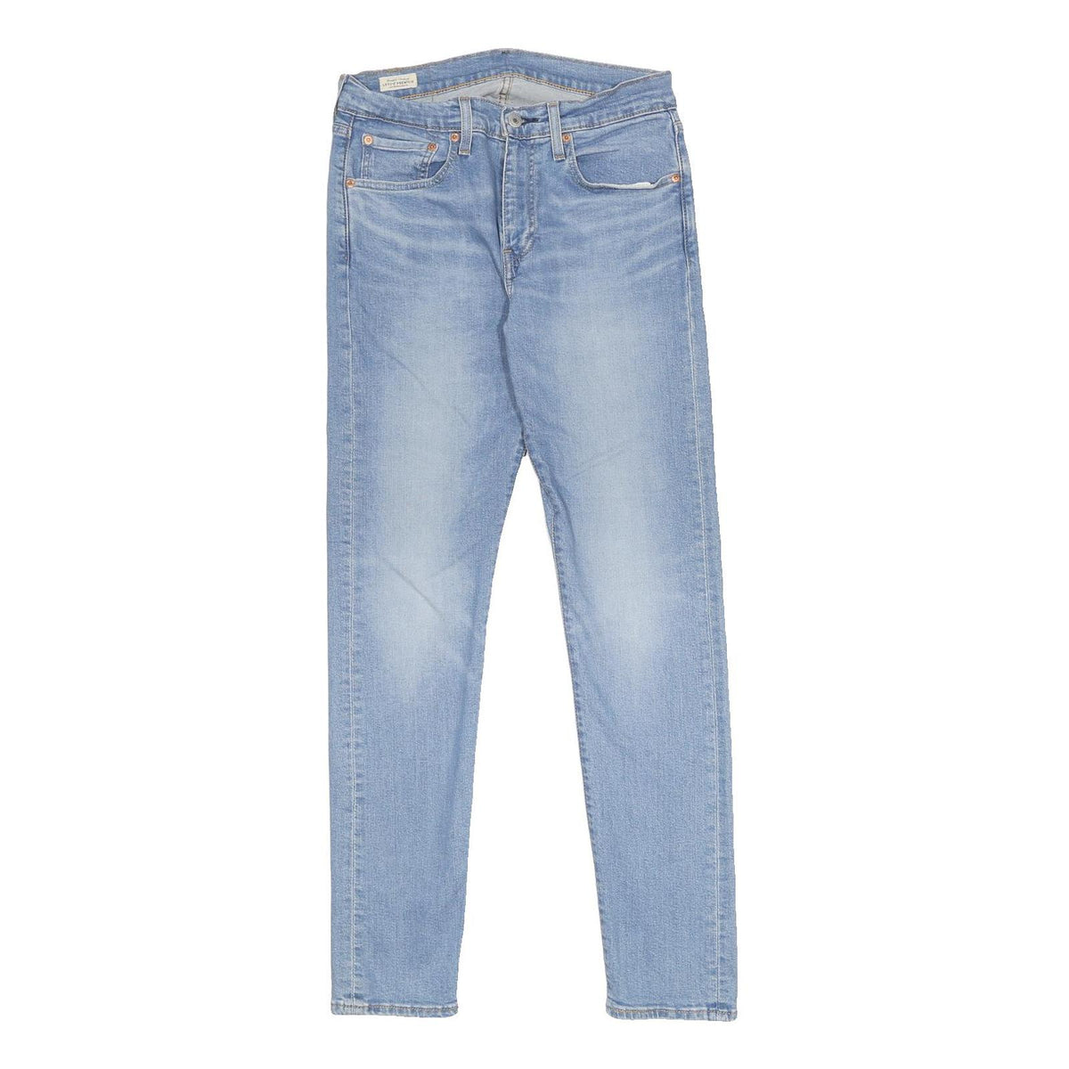 LEVI'S 512 Big E Mens Slim Jeans Blue Denim W31 L34 Classic Zip Cotton Blend