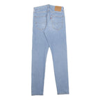 LEVI'S 512 Big E Mens Slim Jeans Blue Denim W31 L34 Classic Zip Cotton Blend