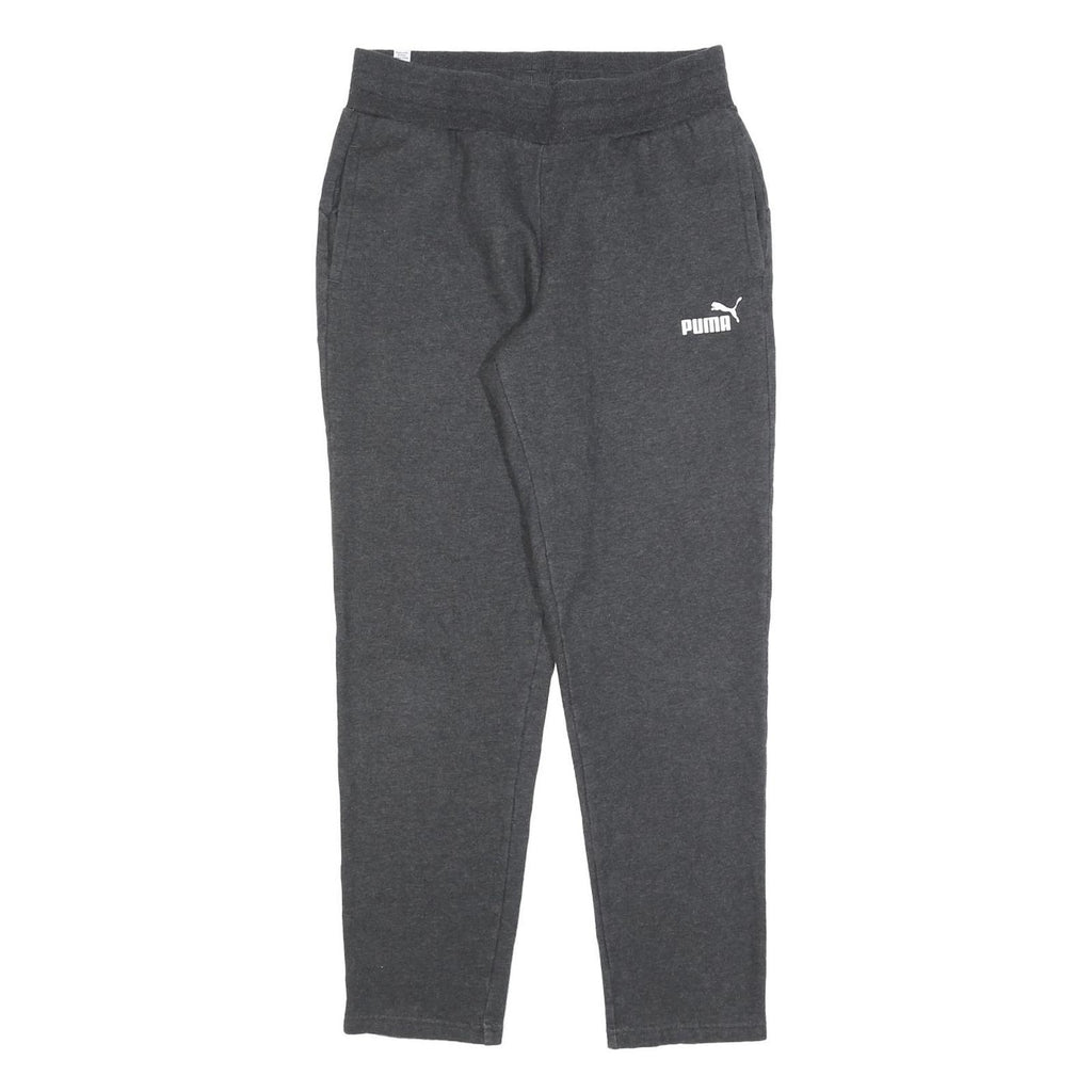 PUMA Mens Joggers Black Slim Tapered S W28 L28 Sportswear Casual Track Pants