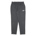 PUMA Mens Joggers Black Slim Tapered S W28 L28 Sportswear Casual Track Pants