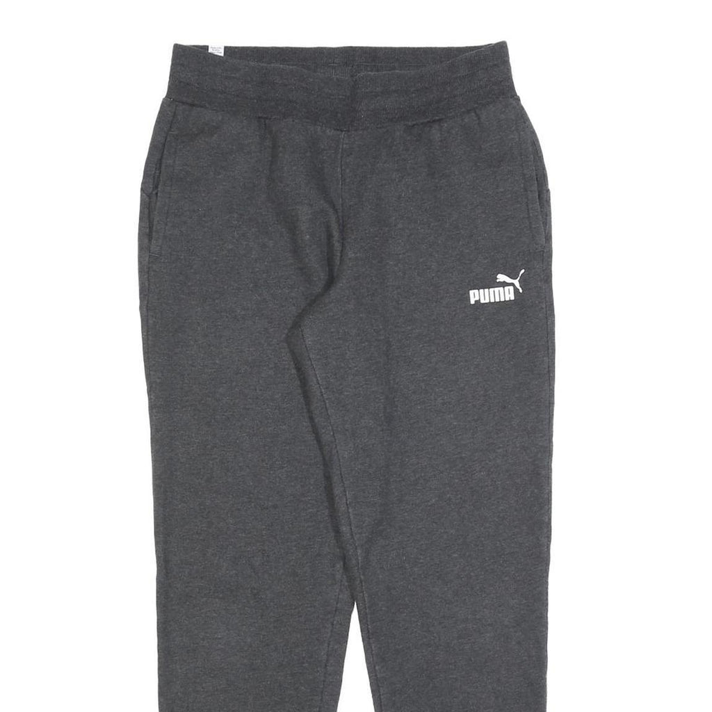 PUMA Mens Joggers Black Slim Tapered S W28 L28 Sportswear Casual Track Pants