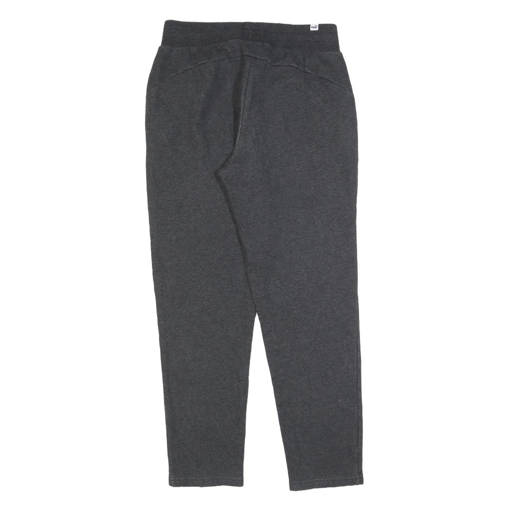 PUMA Mens Joggers Black Slim Tapered S W28 L28 Sportswear Casual Track Pants