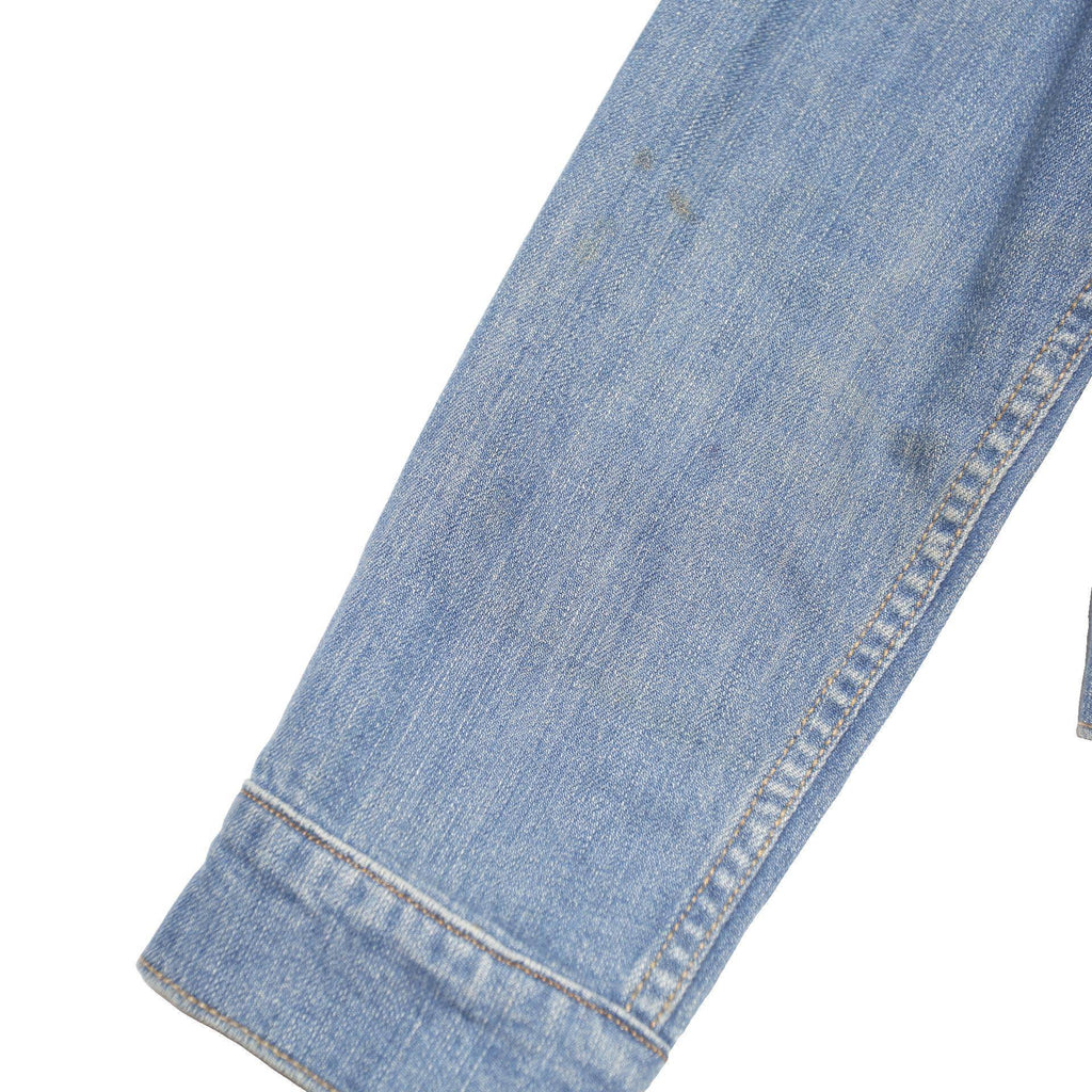 LEVI'S Girls Blue Denim Button Jacket XL Cotton Blend Classic Fit Jean Style