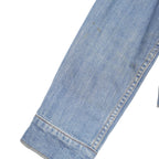 LEVI'S Girls Blue Denim Button Jacket XL Cotton Blend Classic Fit Jean Style
