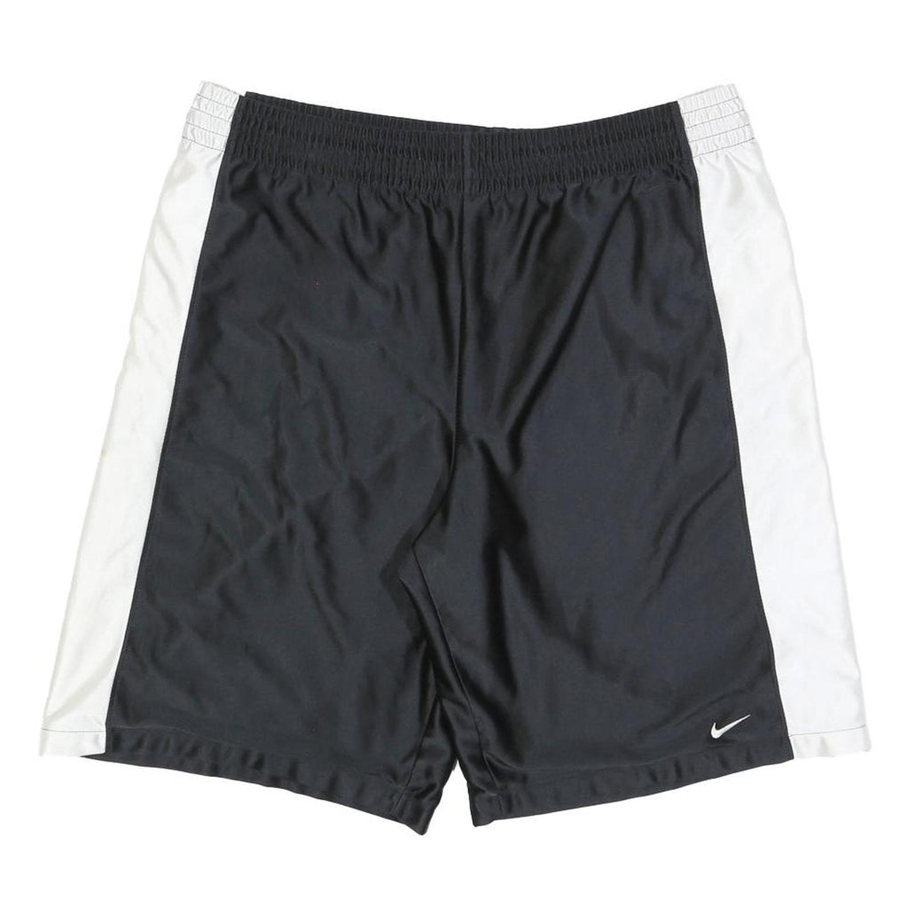 NIKE Mens Shorts Black & White Sports Casual M W34 Lightweight Comfort