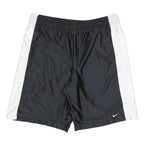 NIKE Mens Shorts Black & White Sports Casual M W34 Lightweight Comfort