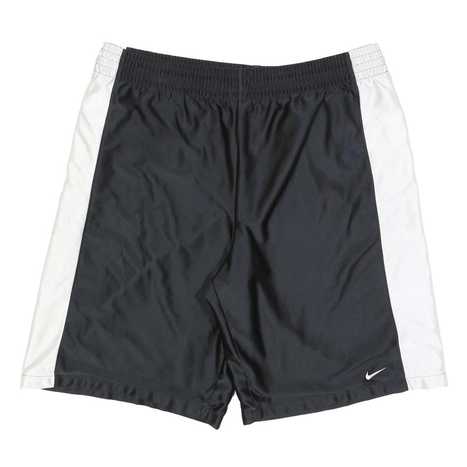 NIKE Mens Shorts Black & White Sports Casual M W34 Lightweight Comfort
