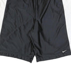NIKE Mens Shorts Black & White Sports Casual M W34 Lightweight Comfort