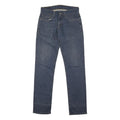 LEVI'S 501 Mens Jeans Blue Regular Straight Denim Medium W32 L34 Classic Button