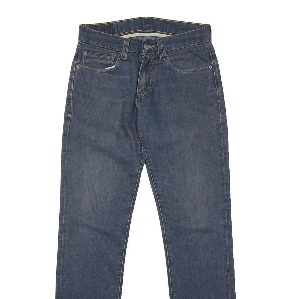 LEVI'S 501 Mens Jeans Blue Regular Straight Denim Medium W32 L34 Classic Button