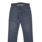 LEVI'S 501 Mens Jeans Blue Regular Straight Denim Medium W32 L34 Classic Button