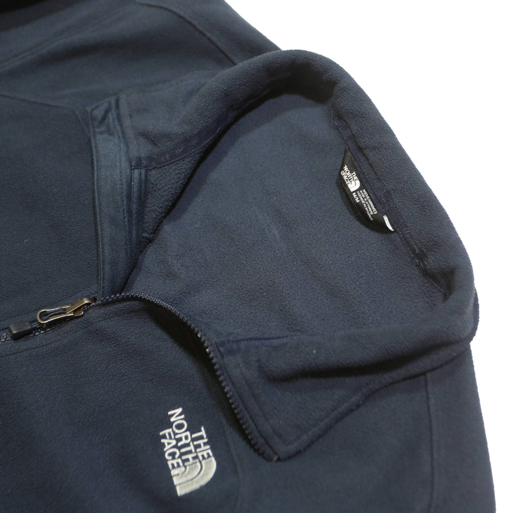THE NORTH FACE Mens Navy Blue Jacket M Polyester Blend Zip Outdoor Casual