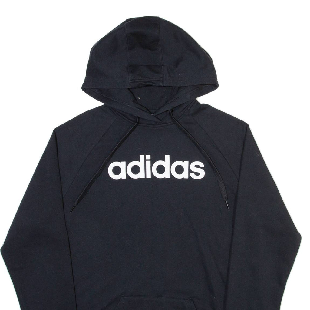 ADIDAS Womens Black Hoodie S