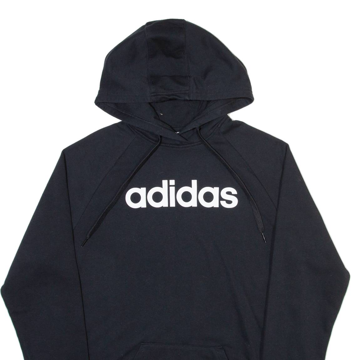 ADIDAS Womens Black Hoodie S