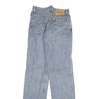 LEVI'S 506 Mens Jeans Blue Regular Straight Denim Light W26 L32 Classic Fit Zip