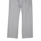 LEVI'S Mens Classic Grey Cotton Blend Zip Trousers W33 L32 Comfortable Stylish