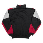 Womens Sweatshirt Grey 1/4 Zip L