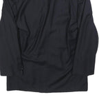 BOSS HUGO BOSS Mens Black Double Breasted Wool Jacket M Satin Lapel Classic Fit