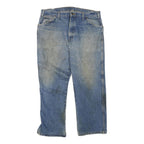 DICKIES Mens Blue Regular Straight Denim Jeans W38 L27 Workwear Zip Closure