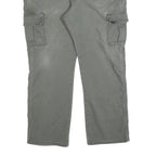 DICKIES Mens Jeans Green Regular Straight Denim W40 L30 Cargo Zip Pocket