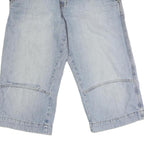 LERROS Mens Light Blue Denim Casual Shorts M W32 Cotton Cotton Blend Relaxed Fit