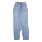 LEE Womens Light Blue Regular Fit Straight Denim Jeans W24 L30 Classic Cotton