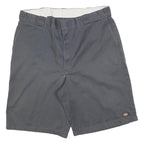 DICKIES Mens Shorts Grey Casual XL W40 Cotton Blend Workwear